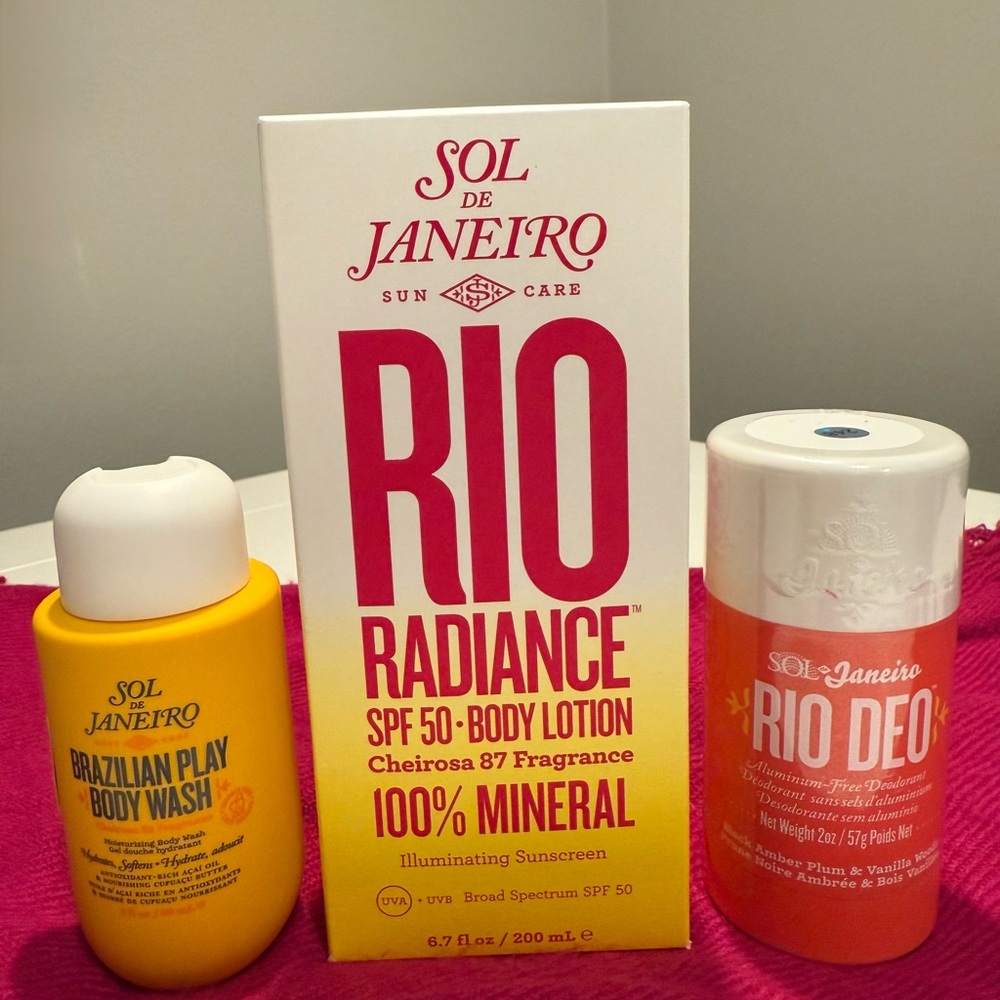Sol de Janeiro Radiant Body Trio